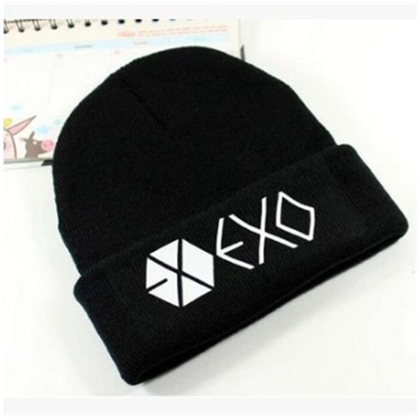 

hat exo hat around luhan shixun canlie fluorescent wool, Blue;gray