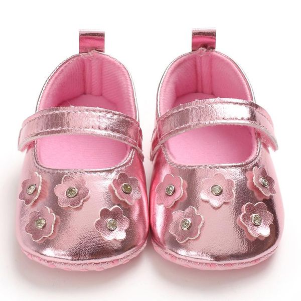 

first walkers infant girl shoes baby flower design anti-slip casual sneakers toddler soft soled walking