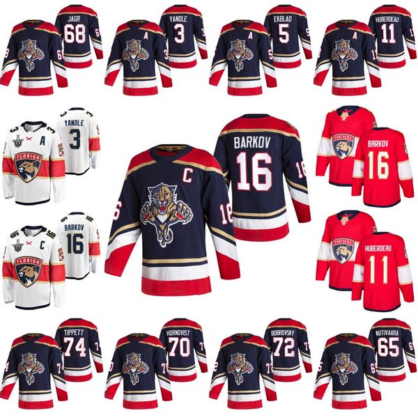 

aleksander barkov florida panthers 2021 reverse retro jonathan huberdeau mike hoffman aaron ekblad vincent trocheck sergei bobrovsky frank v, Black;red