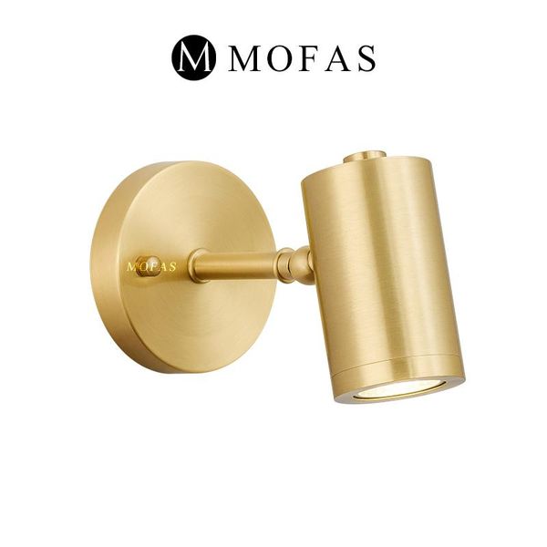 

wall lamps mofas modern light luxury living room bedroom corridor decoration lamp copper small spotlight head led