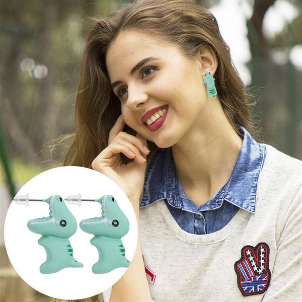 

party favor 1 pair animal shape ear studs creative earrings trendy decoration