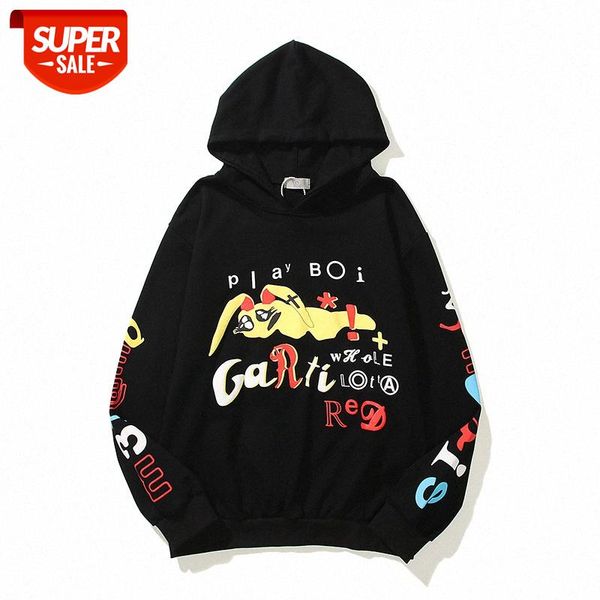 

travis scott foam graffiti hooded sweatshirt jacket #xt5r, Black