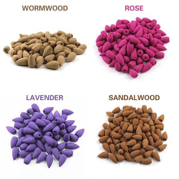

fragrance lamps backflow incense tower smoke scent 20pcs indoor cones cone