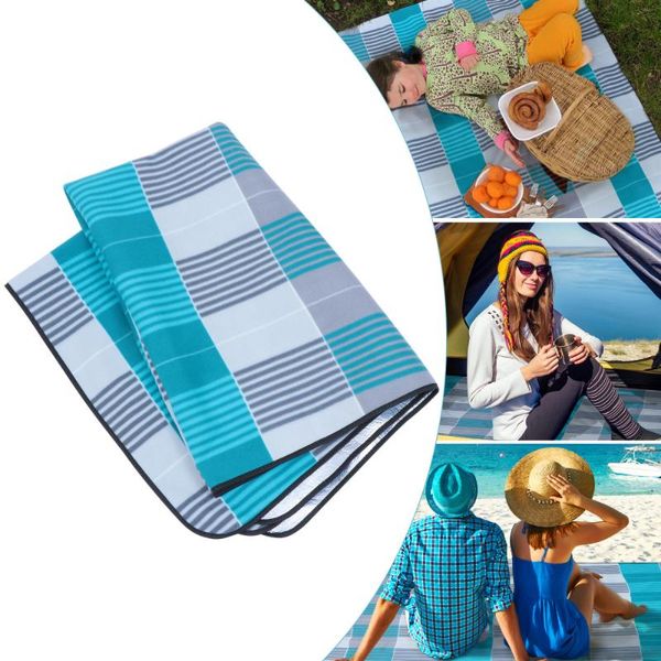 

outdoor pads picnic blanket mat damp proof cushion beach with storage bag