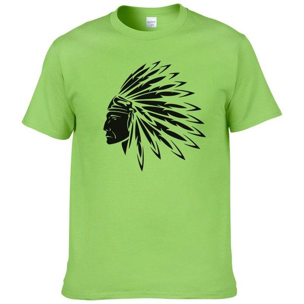 

men's t-shirts design vintage mens indians print t shirts spring&cotton plus sizeloose humorous cotton swag, White;black