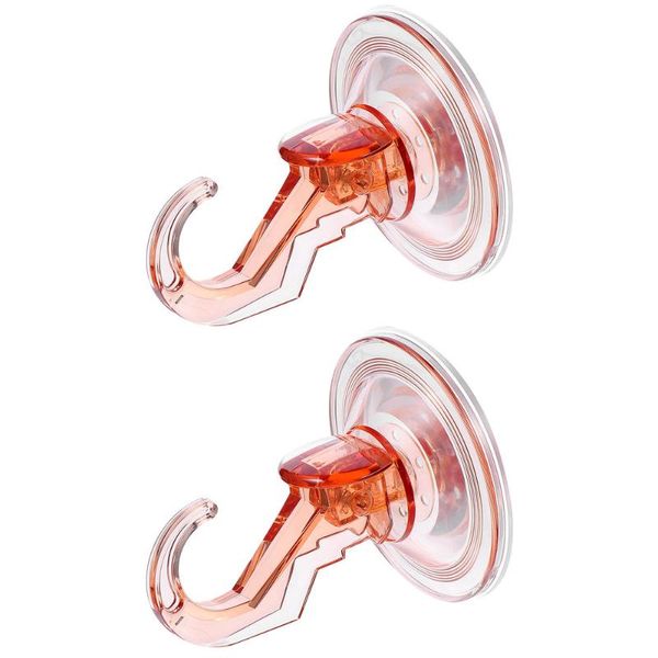 

2pcs non-punching hook kitchen suck cup hooks traceless wall hanging & rails