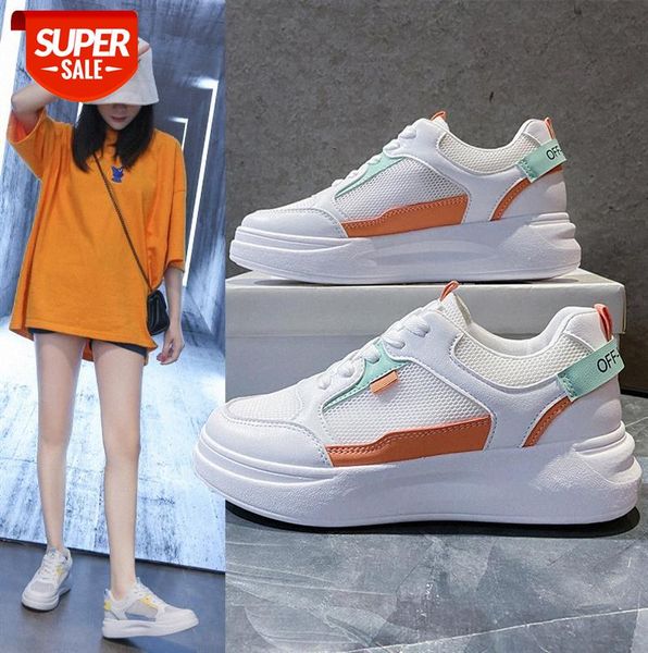 

little white shoes women thin mesh breathable fashion all-match casual sports net #kh9s
