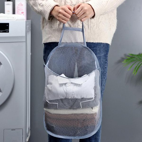 

laundry bags foldable basket toy storage picnic dirty clothes sundries folding bag