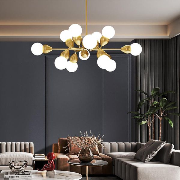 

chandeliers modern brass contemporary home creative decoration suitable for living dining room kitchen bedroom ell fixture