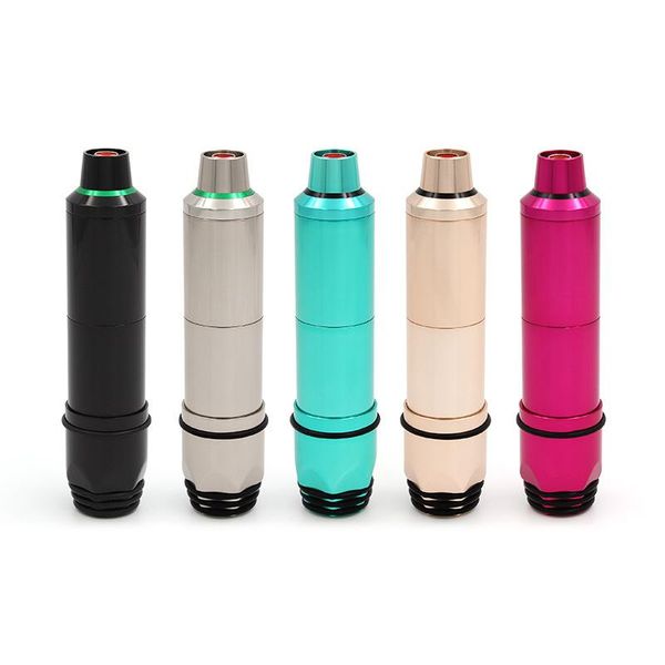 

tattoo guns kits 1pcs aluminum alloy electric pen rotary gun machine black precision dc motor body art
