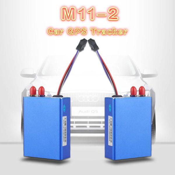 

car gps & accessories m11-2 metallic real time tracking device tracker with antenna strong signal support app