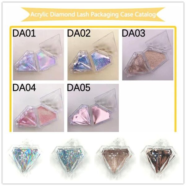 

false eyelashes lash boxes wholesale eyelash packaging est case with clear tray 25mm mink diamond acrylic box