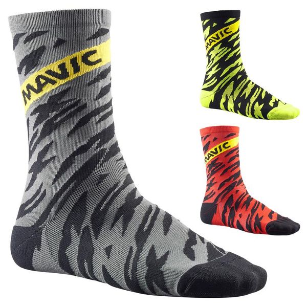 

sports socks 2021 professional cycling comfortable road bike outdoor brand racing bicycle compression, Black