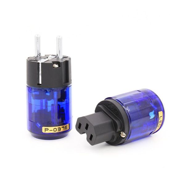 

smart power plugs c-037 iec connector plug p-037e eu pure copper for cord (eu plug)