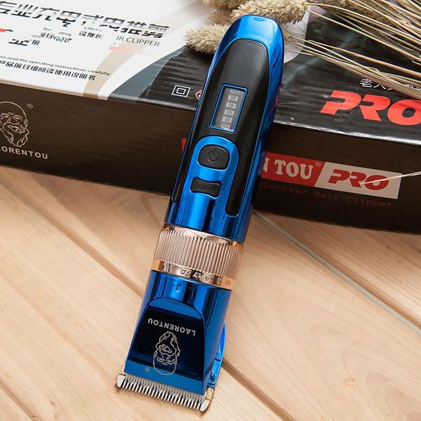 

hair clippers led electric clipper rechargeable low noise cutting machine turbo trimer for men barber shaving