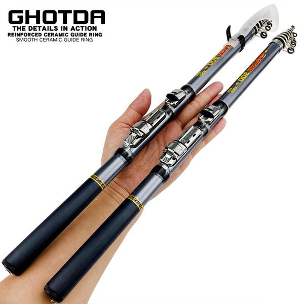 

1.5/1.8/2.1/2.4/2.7/3.0m high carbon travel ultra light spinning mini fishing rod boat rods