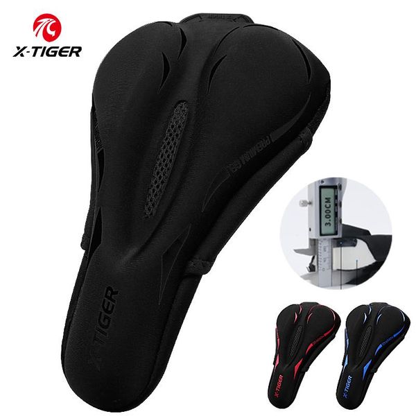 

bike saddles x-tiger bicycle saddle breathable mountain seat cushion silicone memory foam mtb cover with waterproof