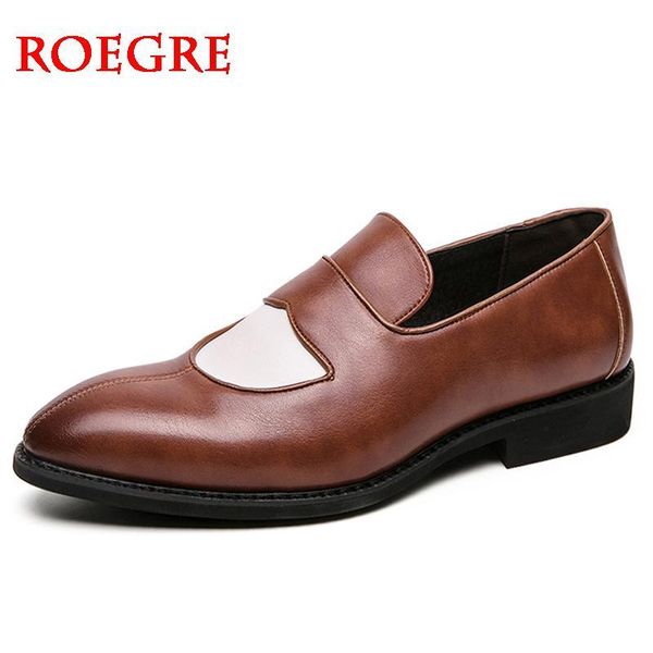 

dress shoes 2021 luxury men's leather office business casual men formal wedding fashion flat big size 38-48, Black