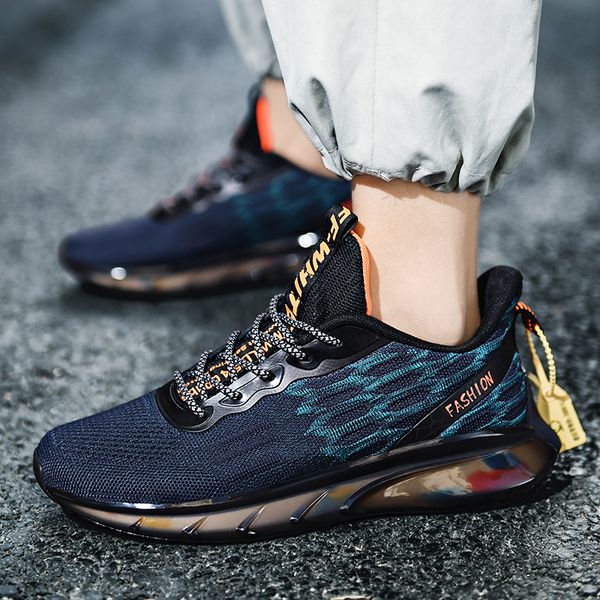 

comfortable men sneakers hard-wearing light youth men sports shoes popular lace-up fashion menwalking shoes