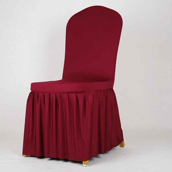 

chair covers spandex cover wedding party reception banquet stretch skirt decor