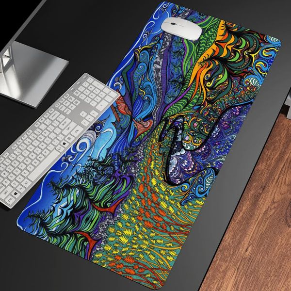 

mouse pads & wrist rests xxl anime art beautiful landscape pattern large gaming desk pad lovely hd print computer gamer locking edge csgo ma