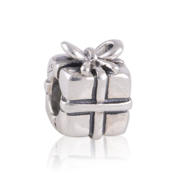 

authentic 925 sterling silver jewelry beads present gift charm charms fits european pandora style jewellry bracelets & necklace 790300