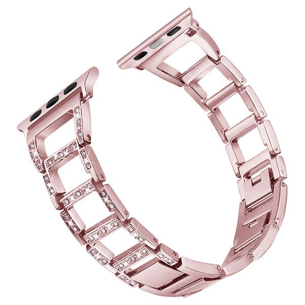 Cinturino in lega di acciaio inossidabile per Apple Watch 8 Ultra 49mm Cinturino 41mm 45mm 42mm 44mm Cinghie 38/40mm Bracciale a maglie Wirstband iwatch 7 6 5 4 Serie 3 Catena in metallo