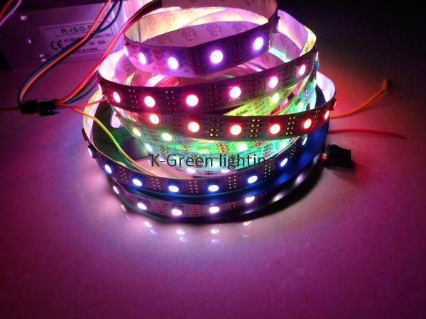 

5mx apa102 individually programmable led pixel strip 72leds/m 72pixel/m ;dc5v input waterproof ip30/ip65/ip67 strips