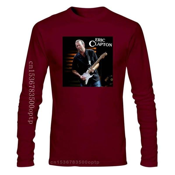 

men's t-shirts eric clapton playing guitar music logo men t-shirt short sleeve t shirt cotton shirts tee homme novelty, White;black