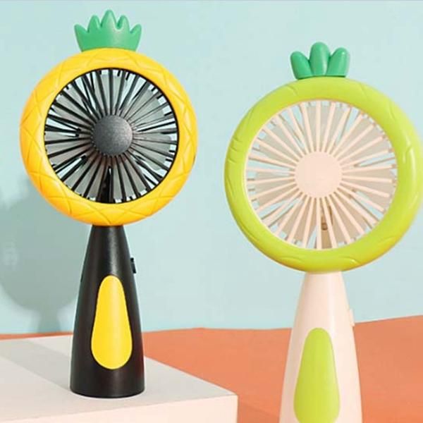 

electric fans small handheld fan with led night light 2 speed usb for travel outdoors