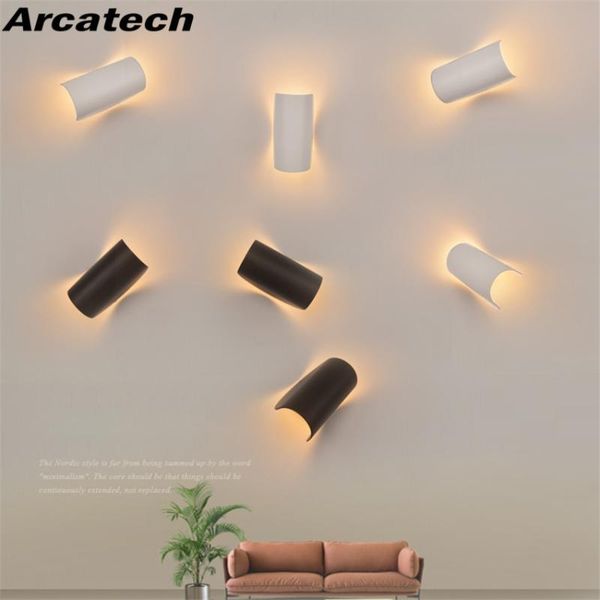 

wall lamp indoor led aluminum ac85-265v living room decoration light home lighting loft stair nr-250
