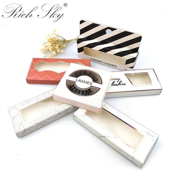 

rich sky fashion lashes package box only 50 boxes without eyelashes and trays1