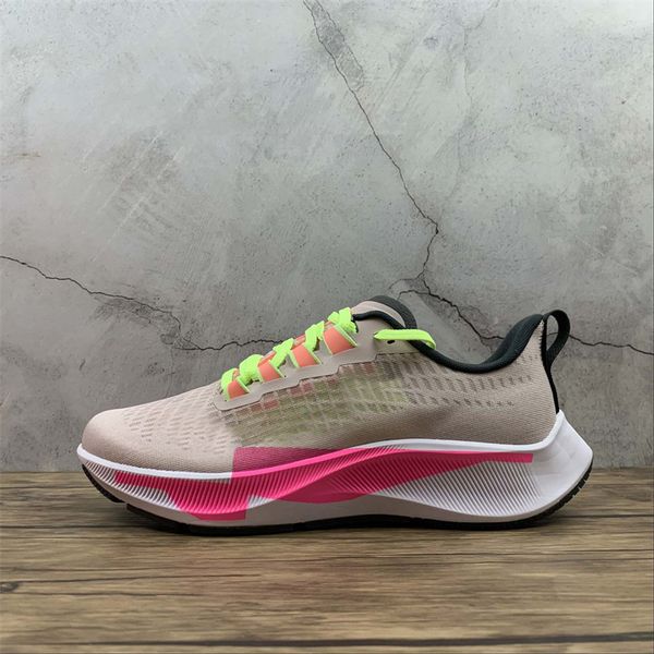 

shoes white pink sports pegasus knit 37 mesh marathon running sneakers size eu36-40