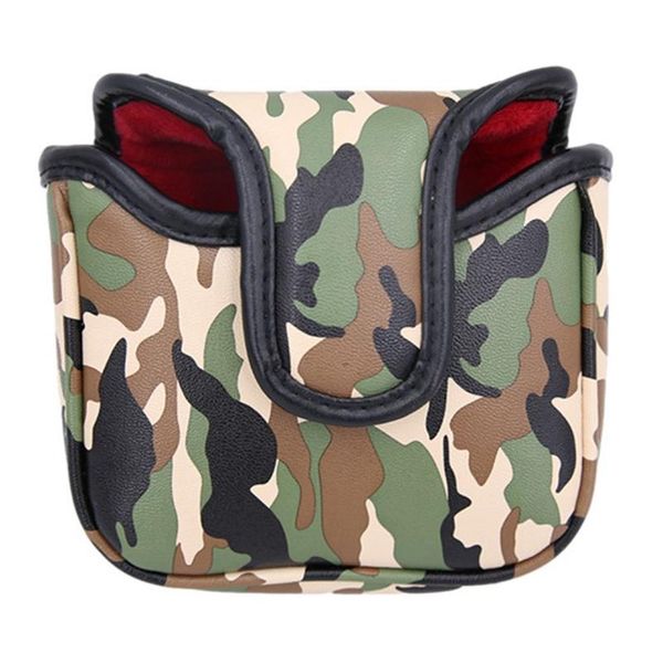

golf training aids putter head cover pu club accessories creative pattern
