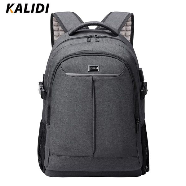

backpack kalidi waterproof 40l large capacity 15.6inch lapbackpacks multifunctional travel mochila for teenage classic men