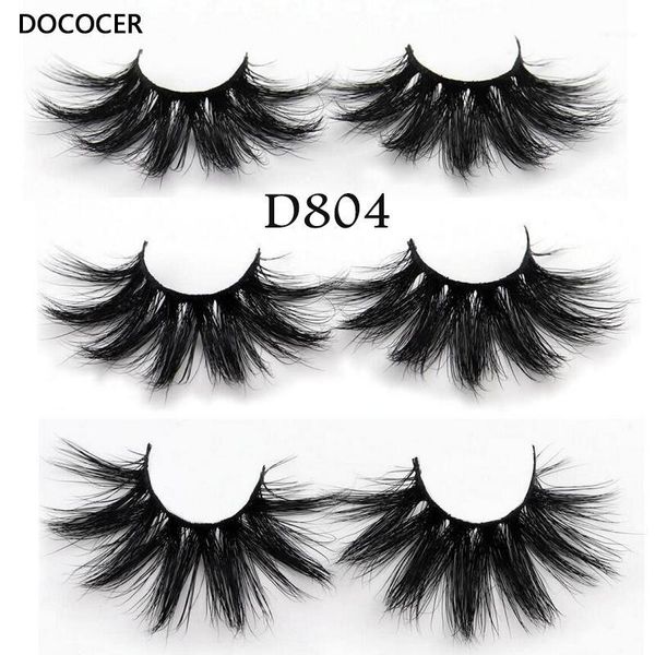 

pcs lashes 3d mink eyelashes handmade 25mm cruelty-lightweight false dramatic makeup d8041