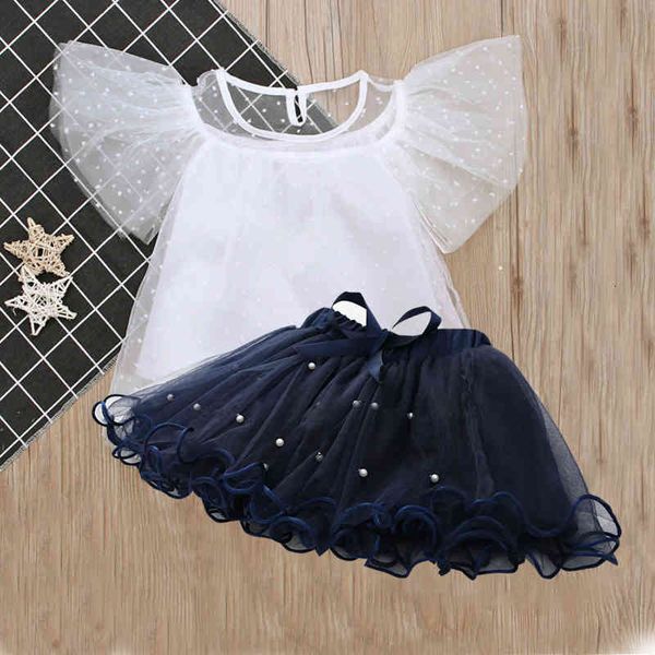 

girl's dresses girls dress set summer kids clothes fly sleeve sleeveless fluffy skirt 2pcs baby children's clothing r5fl, Red;yellow