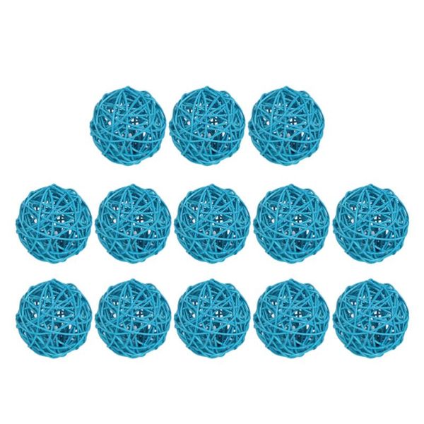 

other home decor 15pcs wicker rattan creative diy craft decorative hanging simple vine for kindergarten el bar (sky-blue 5