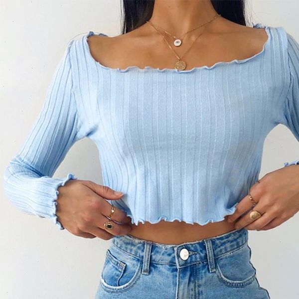 

small v neck slim women blouses fashionÂ letter o long sleeve casual blusas mujer de moda ete, White