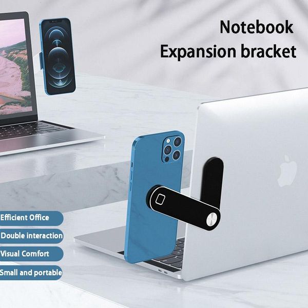 

cell phone mounts & holders mobile computer expansion bracket side screen magnetic suction portable notebook metal