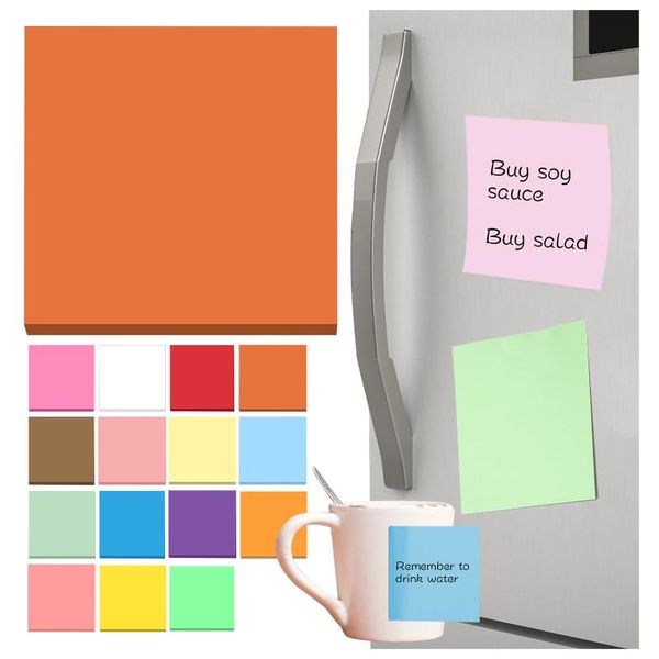 

gift wrap creative post colour self stick notes self-adhesive sticky note cute writing pads stickers paper 100 sheets/pad office supplies