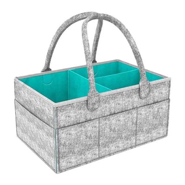 

storage bags felt diaper bag folding basket maternal and child travel package