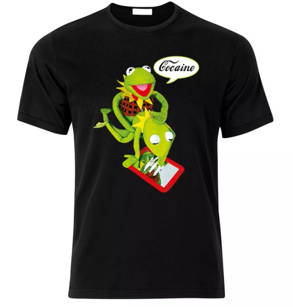 

kermit cocaine party like a boss fan t shirt t-shirt christmas gift, White;black