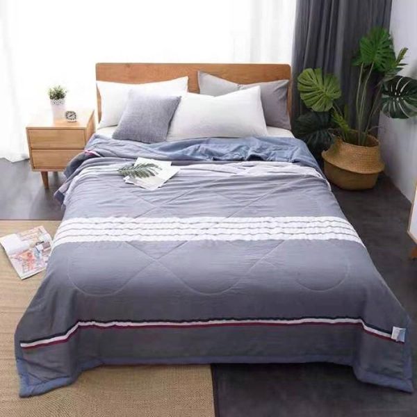

rain silk cotton summer ventilation and air conditioning quilt comforters & sets