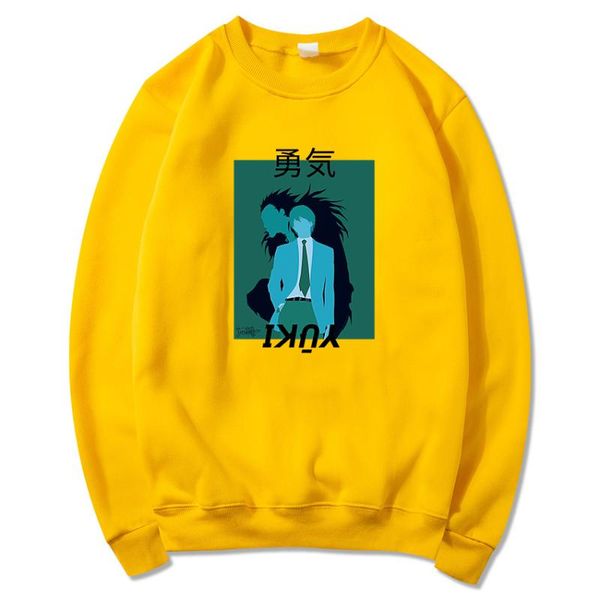 

women's hoodies & sweatshirts japan anime cartoon death note design sweatshirt harajuku hip hop courage print men women streetwear pull, Black