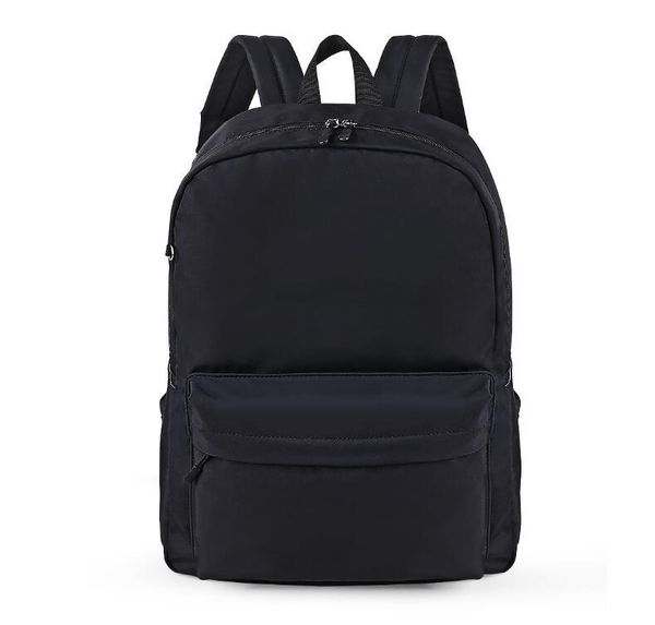 

backpack 2021 solid boy girl school bags for teenage women bag nylon student