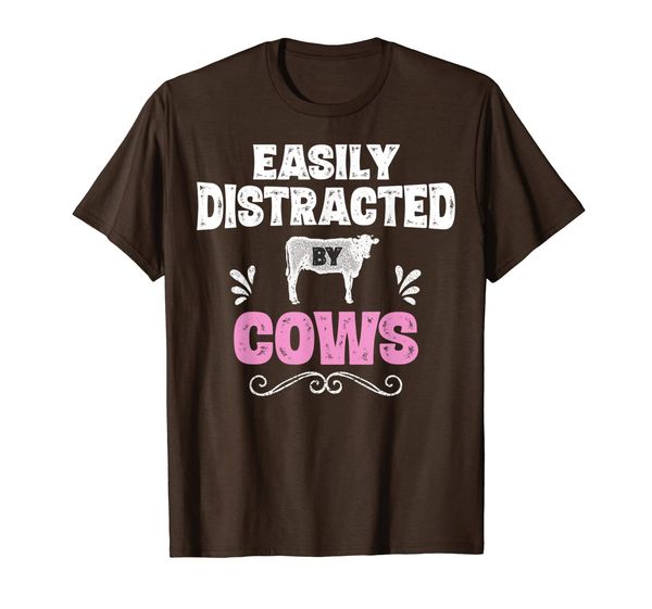 

Easily Distracted By Cows Shirts Funny Cow Farmer Gift, Mainly pictures