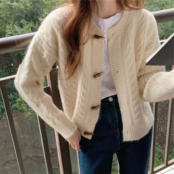 

women's sweaters cardigan, long sleeve, korean sweater mesh, women's blouses, button-down jacket 5m7c, White;black