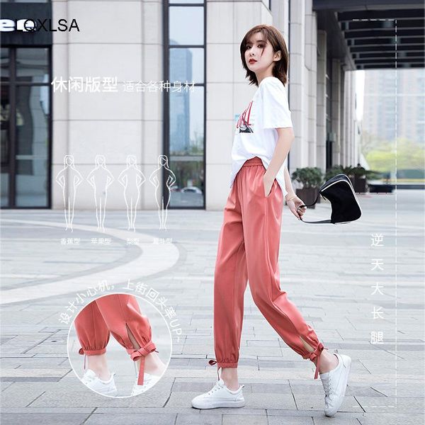 

vintage jeans woman high waist harem pants washed women 2021 fashion pockets zipper with darts ankle trousers jean women's, Blue