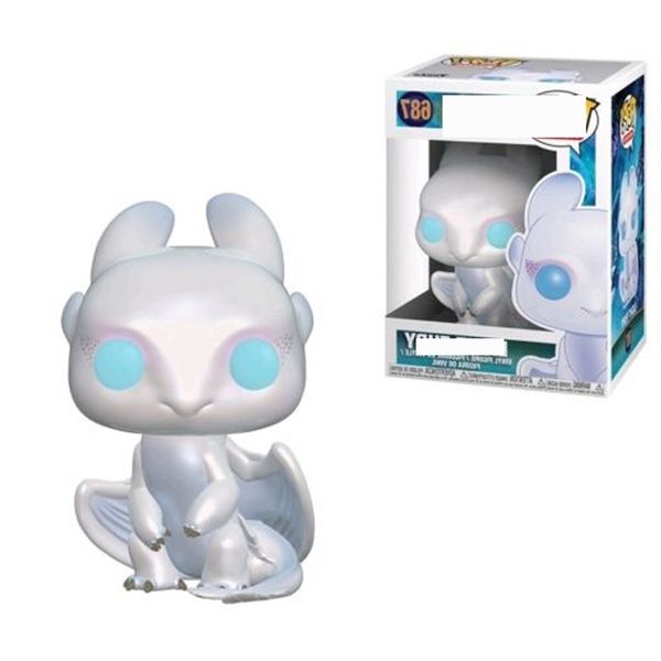 

83funko pop dragon training master 3 night evil spirit toothless light